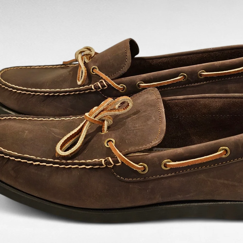 Eastland Yarmouth Men's Leather Boat Shoes 7766-17D Size 15D